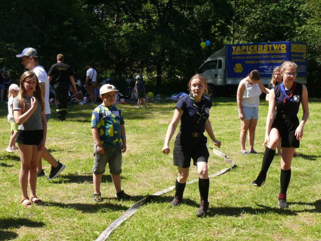 Rodziny bawiły się na pikniku w Lasku Miejskim