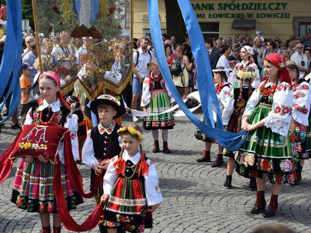 Procesja Bożego Ciała przeszła ulicami Łowicza