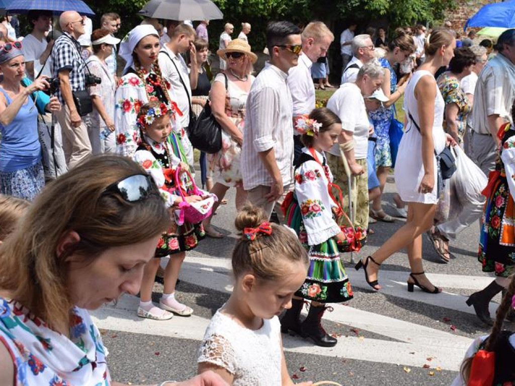 Procesja Bożego Ciała przeszła ulicami Łowicza