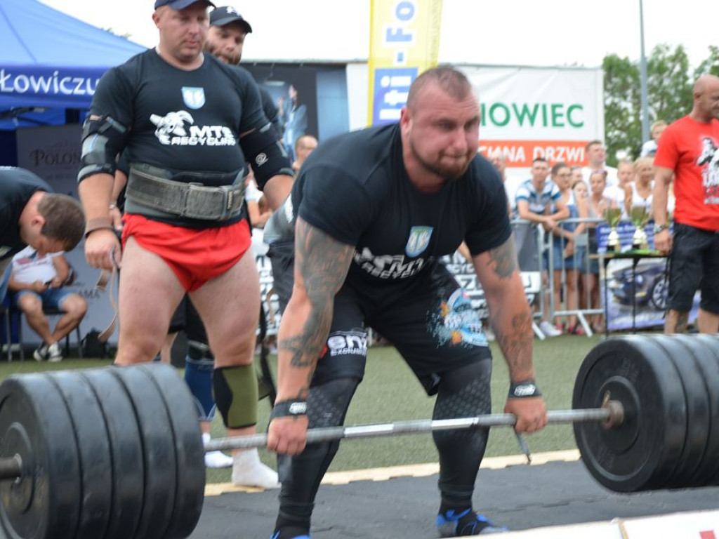 Strongmani rywalizowali na stadionie OSiR