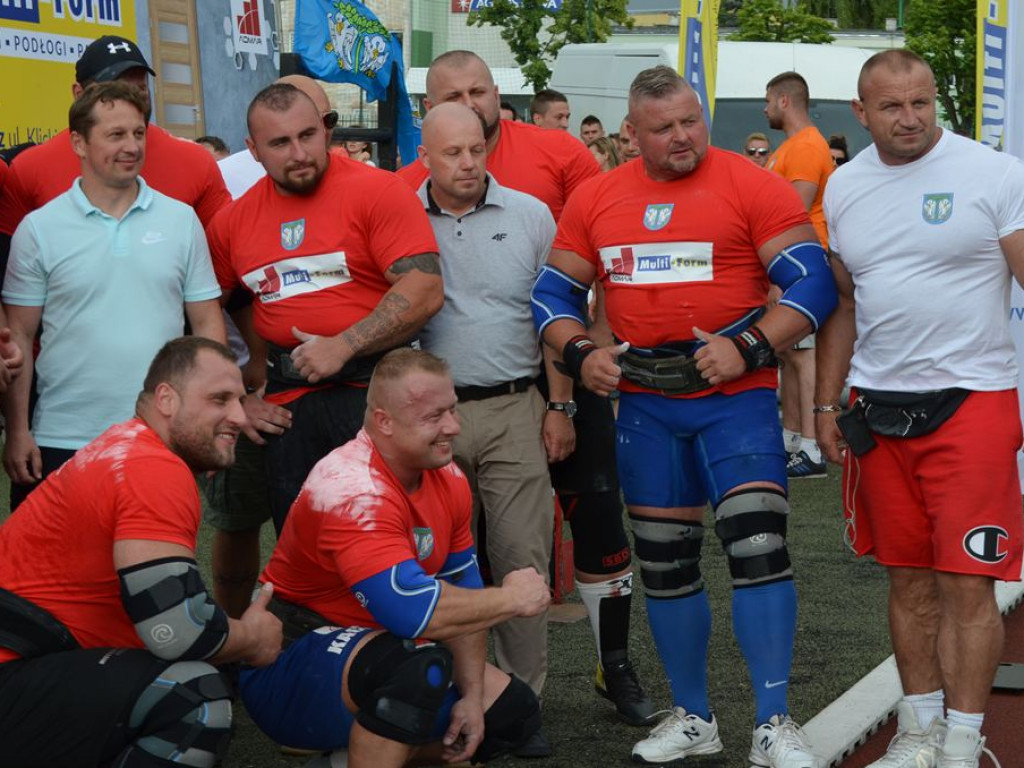 Strongmani rywalizowali na stadionie OSiR