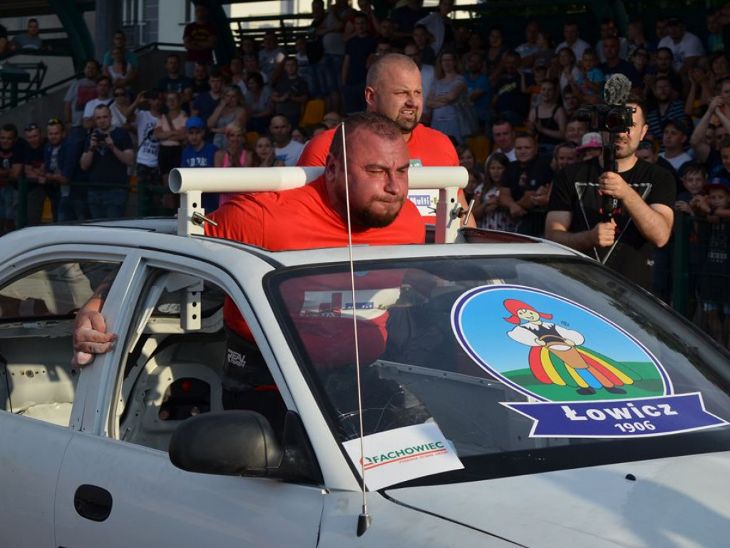 Strongmani rywalizowali na stadionie OSiR