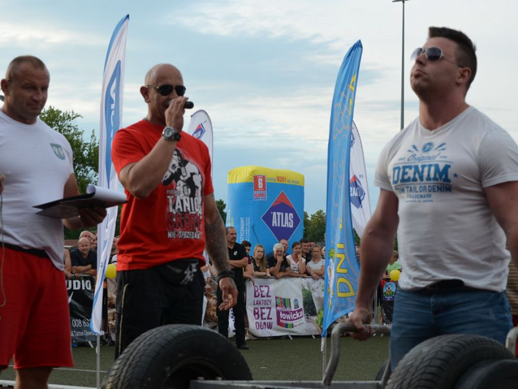 Strongmani rywalizowali na stadionie OSiR