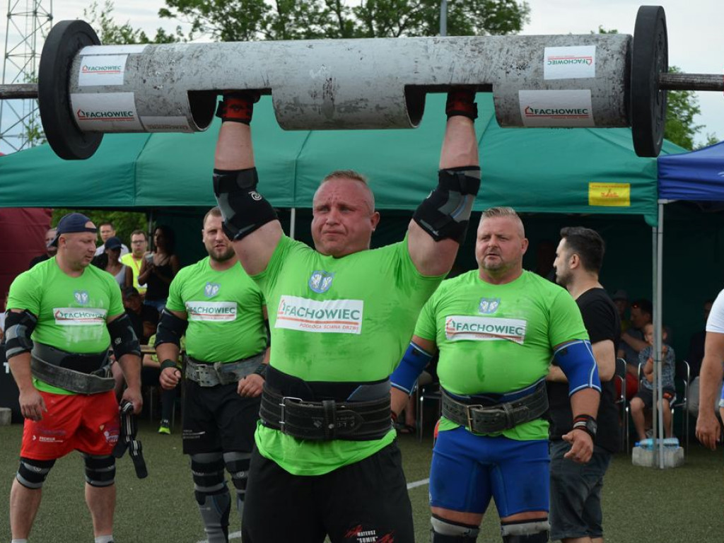 Strongmani rywalizowali na stadionie OSiR