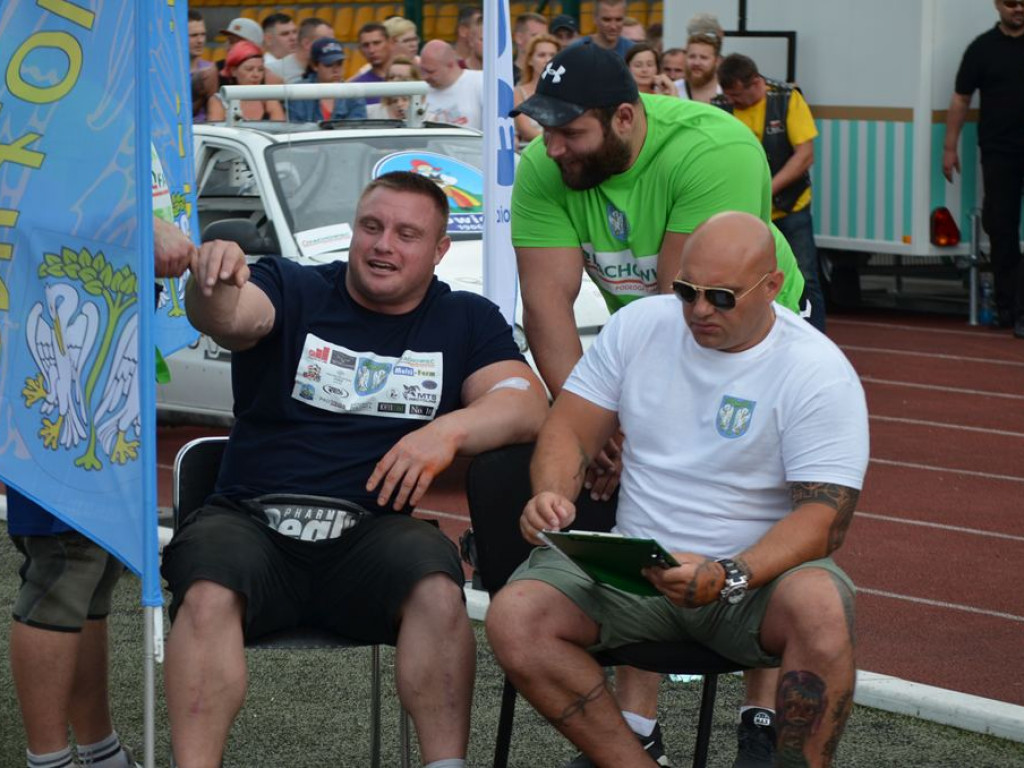 Strongmani rywalizowali na stadionie OSiR