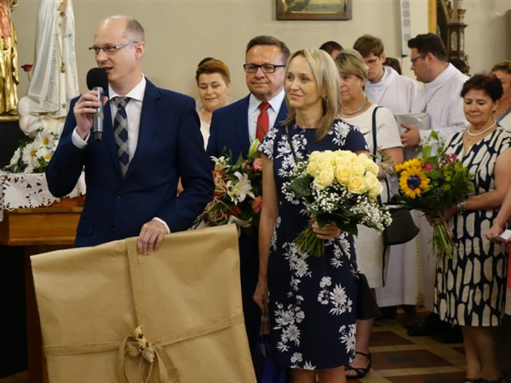 Pożegnanie proboszcza parafii pw. św. Marcina w Strykowie [zdjęcia]