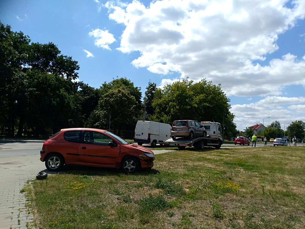 Kolejna kolizja przy ul. Ułańskiej