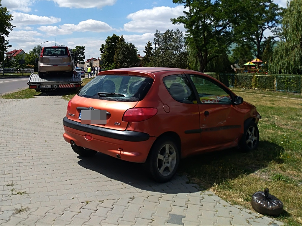 Kolejna kolizja przy ul. Ułańskiej