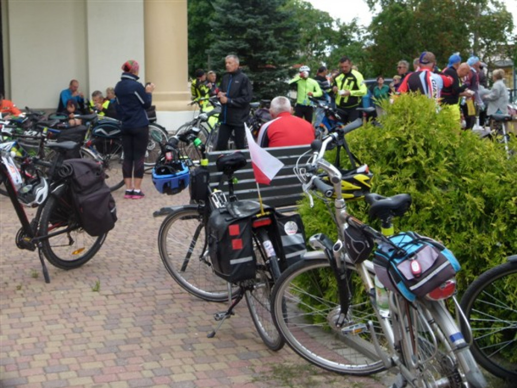 IX Chełmska Pielgrzymka Rowerowa zatrzymała się w Strykowie