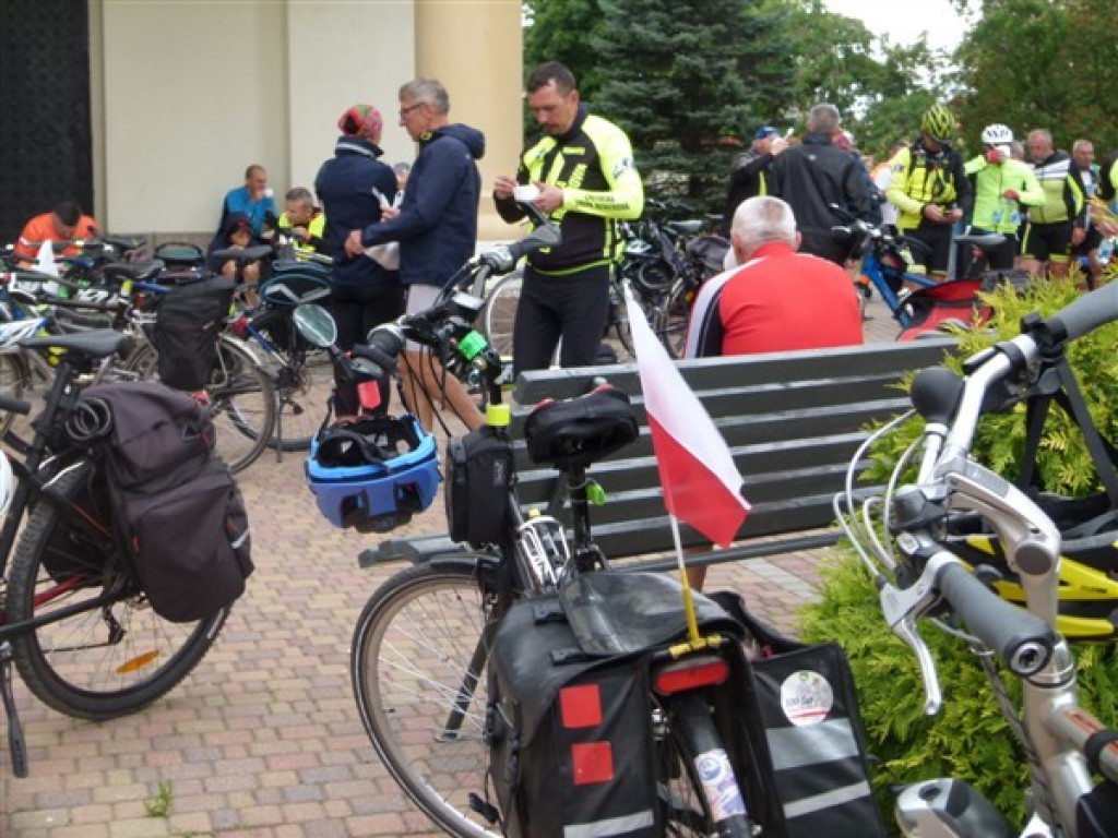 IX Chełmska Pielgrzymka Rowerowa zatrzymała się w Strykowie