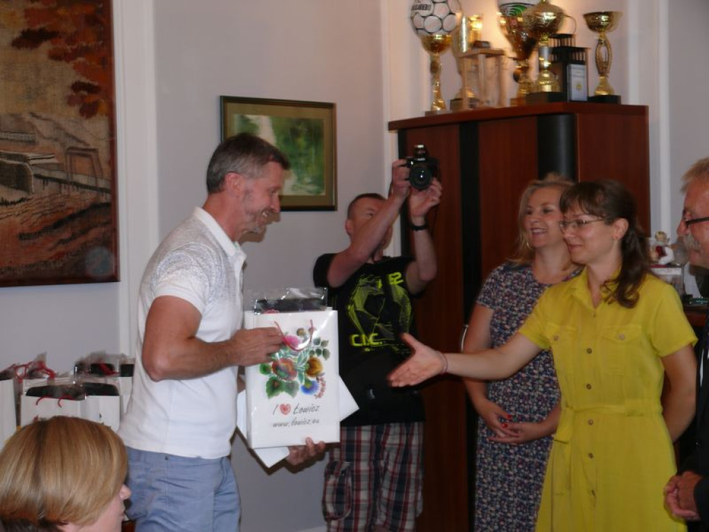 Burmistrz rozdał nagrody w konkursie Zielone Miasto