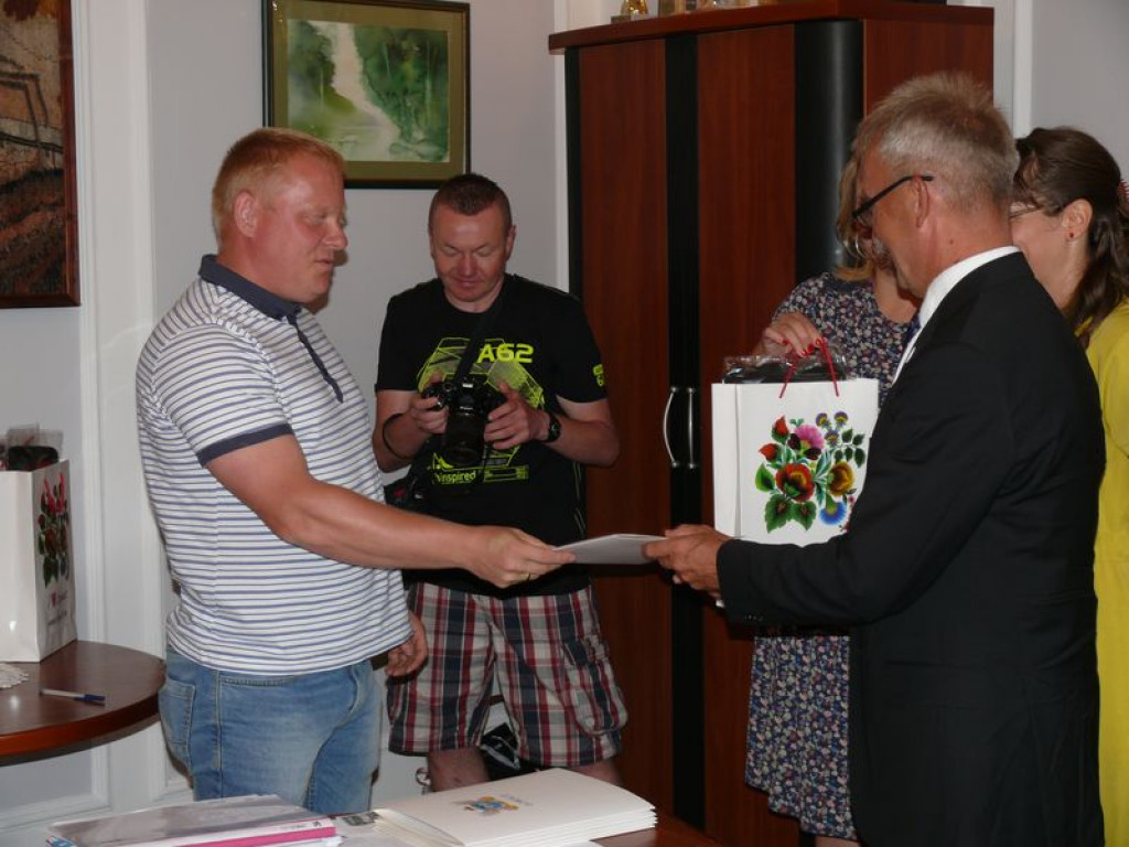 Burmistrz rozdał nagrody w konkursie Zielone Miasto