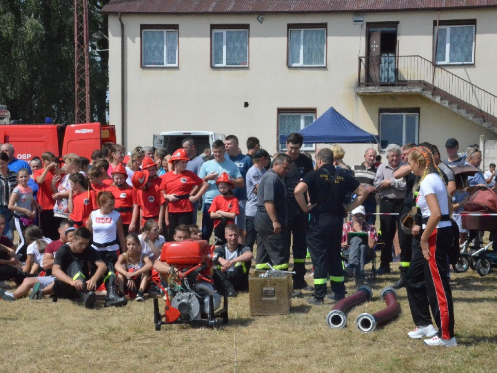 Trwa rywalizacja drużyn OSP z gminy Kocierzew Płd.