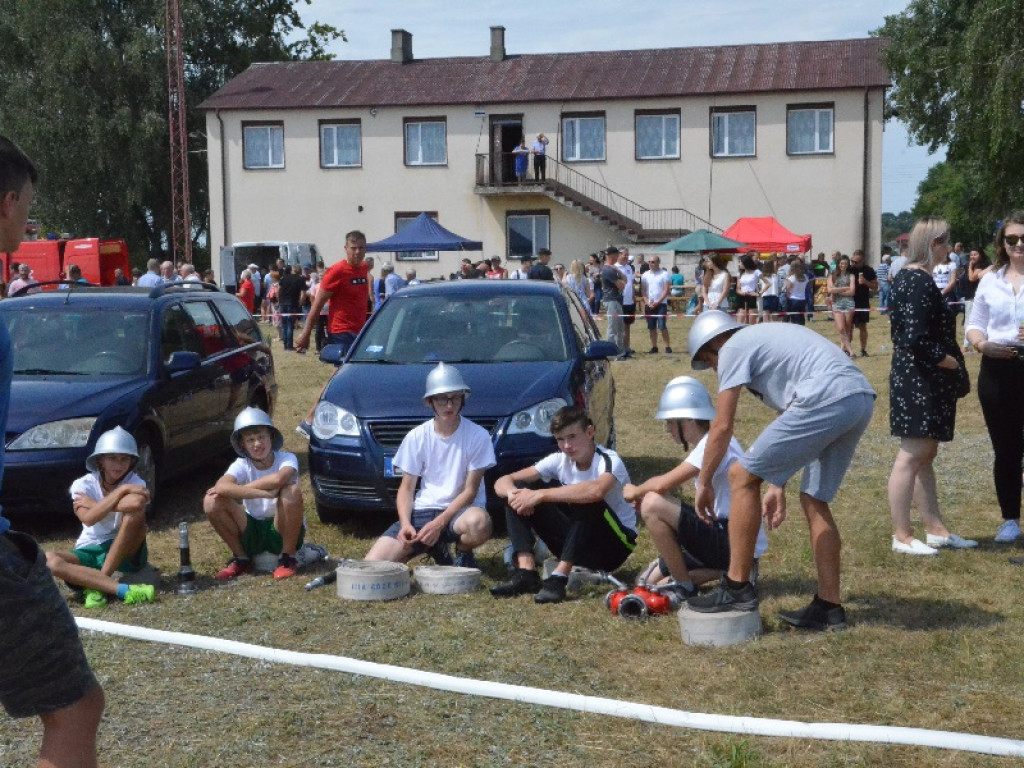 Trwa rywalizacja drużyn OSP z gminy Kocierzew Płd.