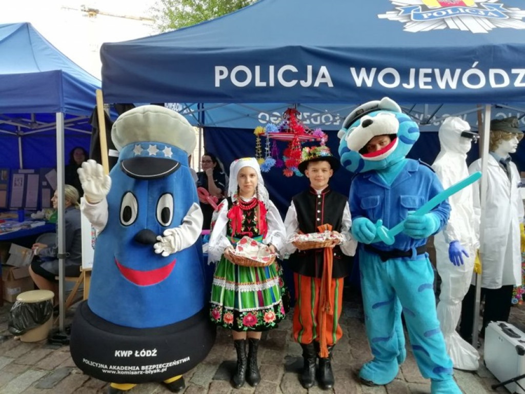 Obchody Święta Policji w Warszawie z łowickim akcentem
