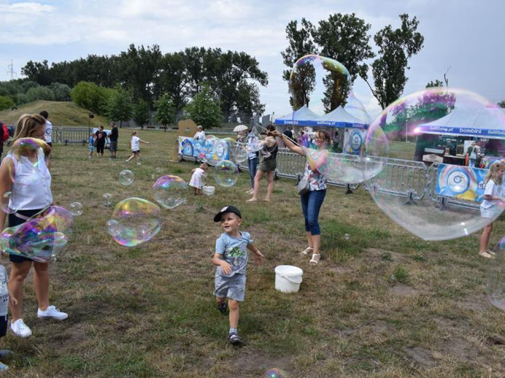 I Bubble Day w Łowiczu
