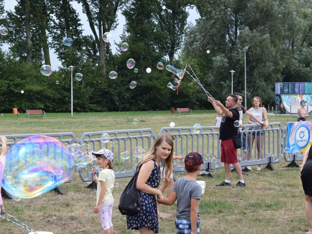 I Bubble Day w Łowiczu