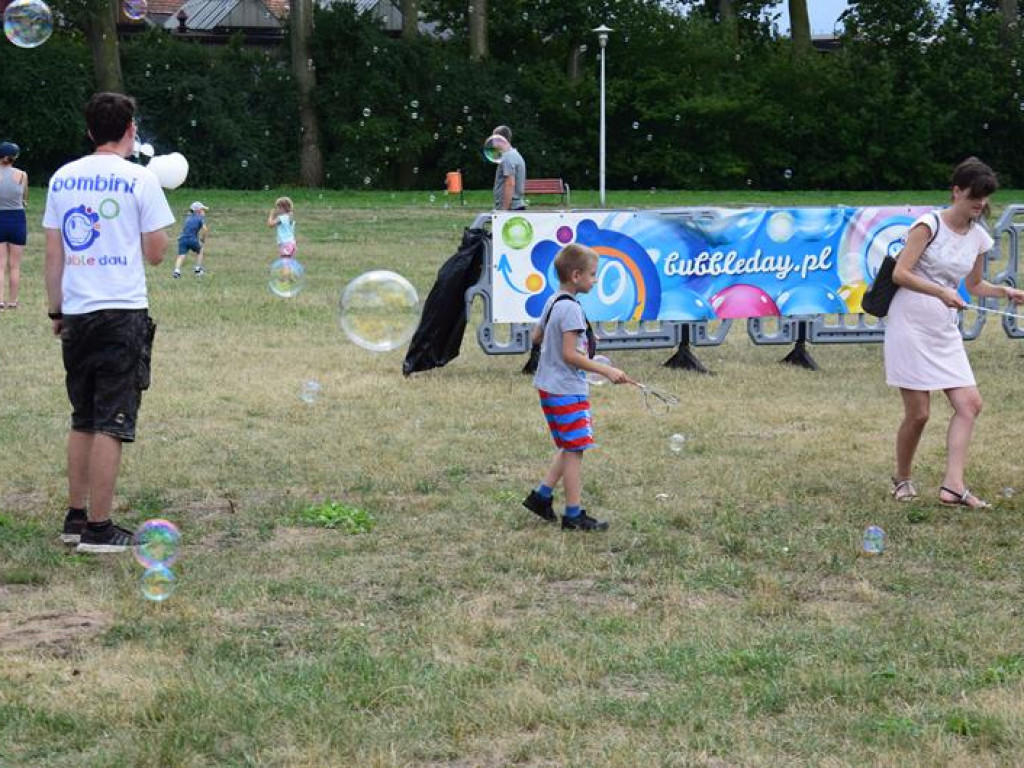I Bubble Day w Łowiczu