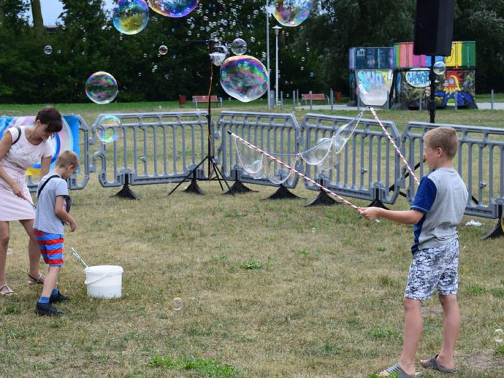 I Bubble Day w Łowiczu