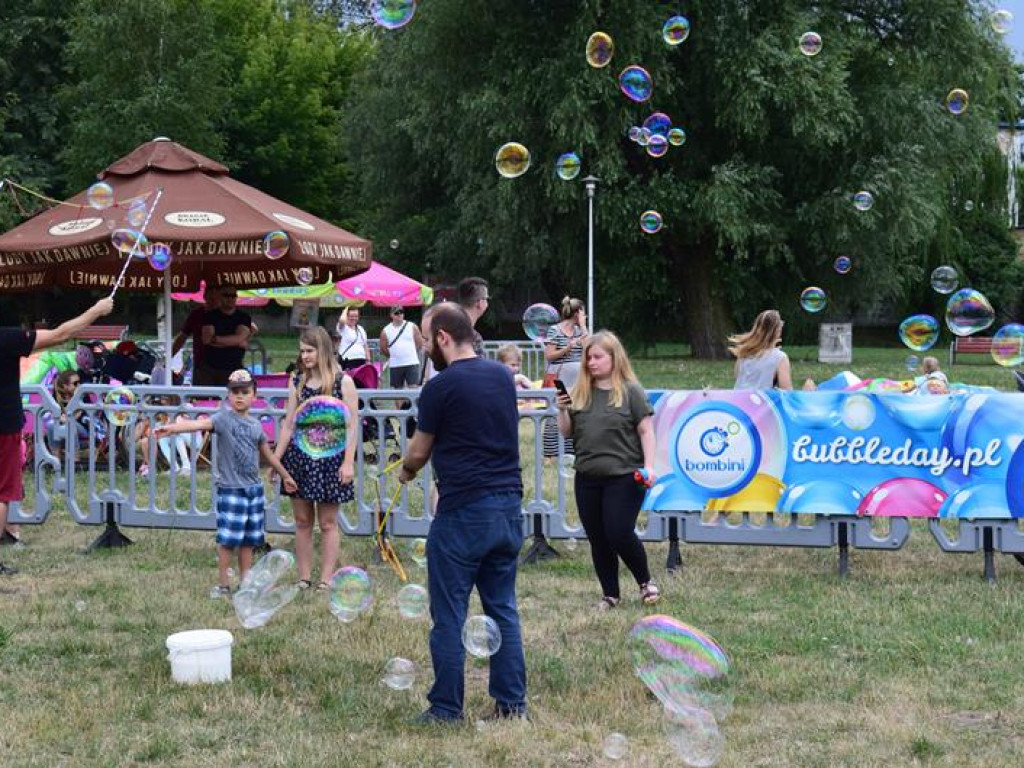 I Bubble Day w Łowiczu