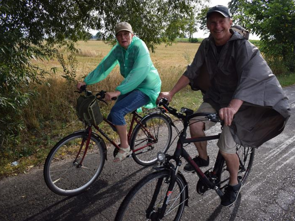 Rowerowy rajd dotarł do Zduńskiej Dąbrowy
