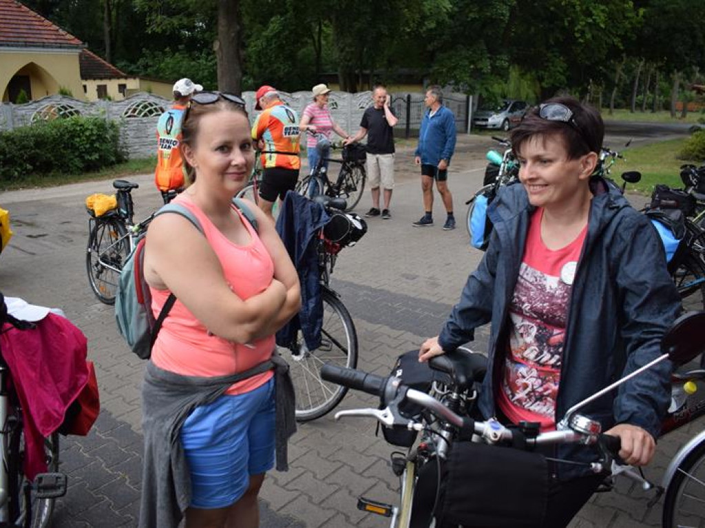 Rowerowy rajd dotarł do Zduńskiej Dąbrowy