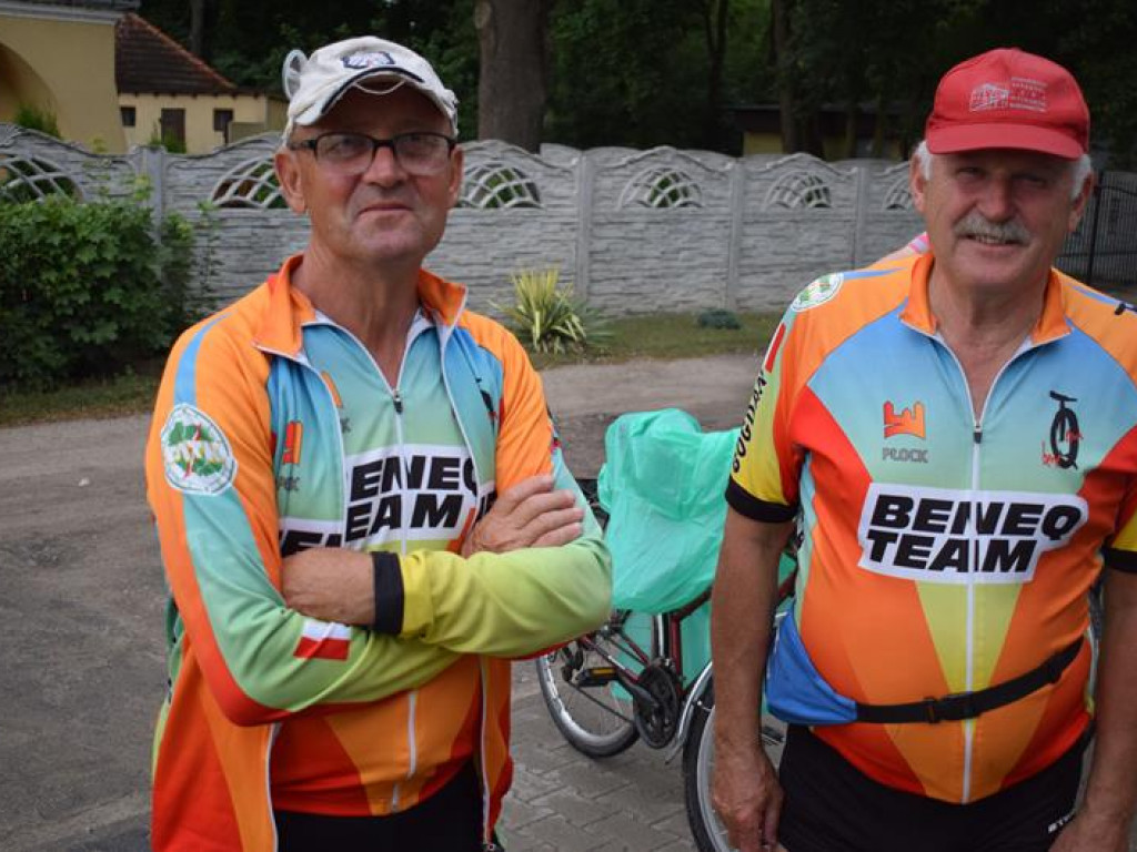 Rowerowy rajd dotarł do Zduńskiej Dąbrowy