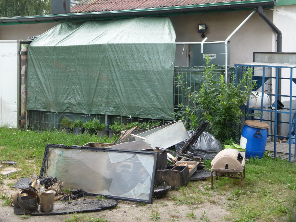 Pożar w barze na osiedlu Kopernika - aktualizacja