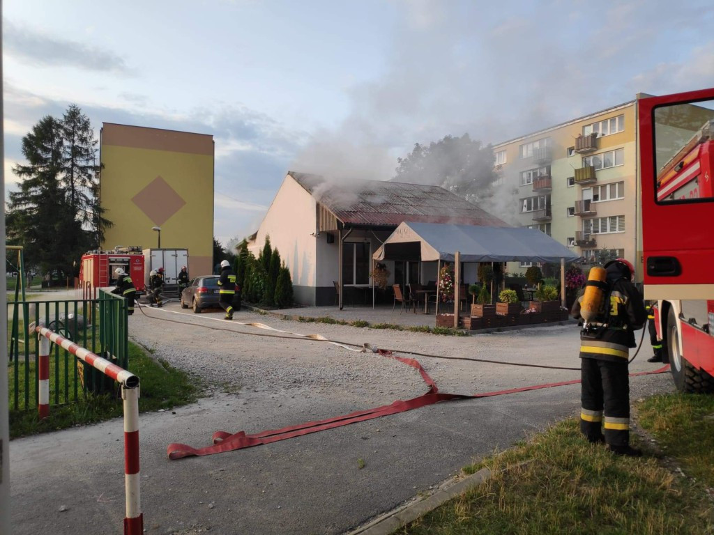 Pożar w barze na osiedlu Kopernika - aktualizacja