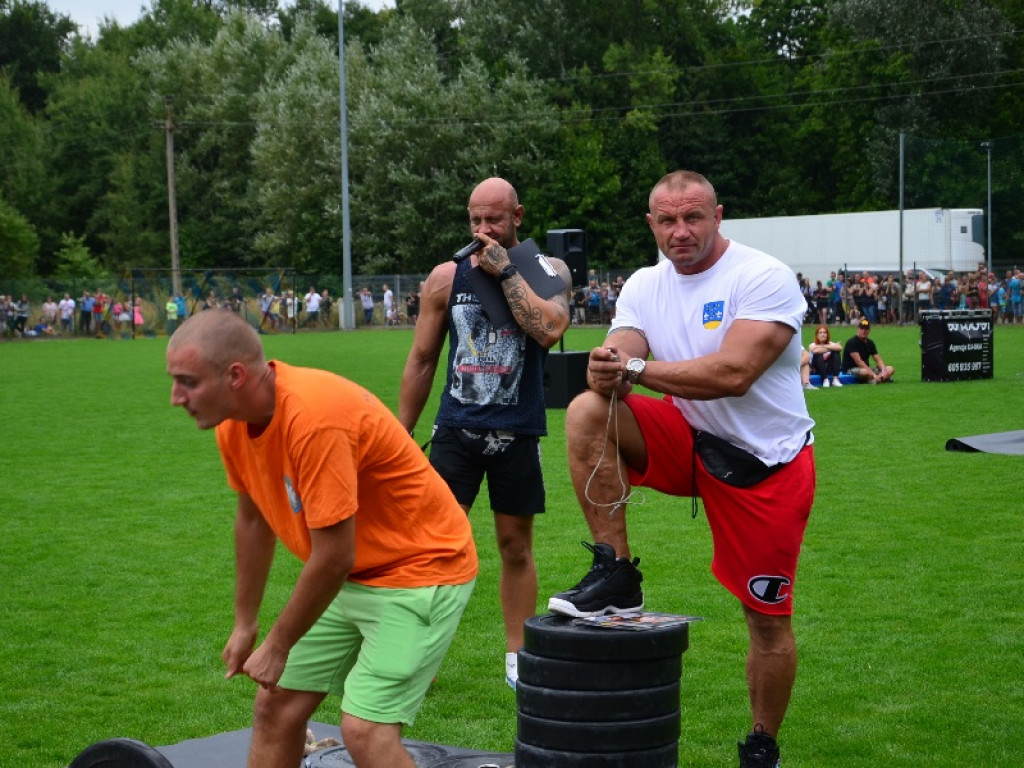 Zawody Pucharu Polski Strongman w Nieborowie
