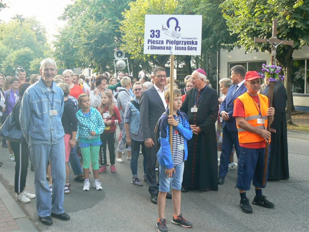 Wyruszyła 33 Piesza Pielgrzymka z Głowna na Jasną Górę