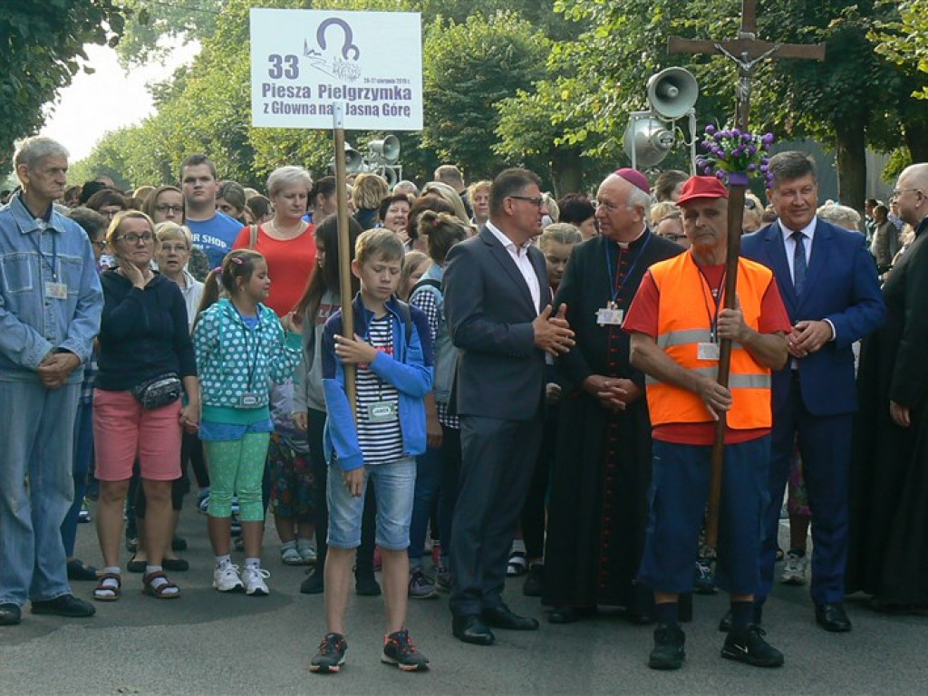 Wyruszyła 33 Piesza Pielgrzymka z Głowna na Jasną Górę