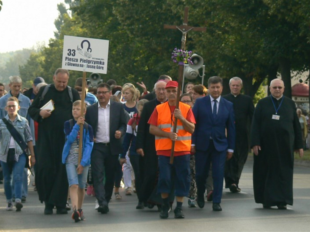 Wyruszyła 33 Piesza Pielgrzymka z Głowna na Jasną Górę