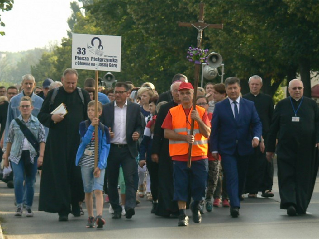 Wyruszyła 33 Piesza Pielgrzymka z Głowna na Jasną Górę