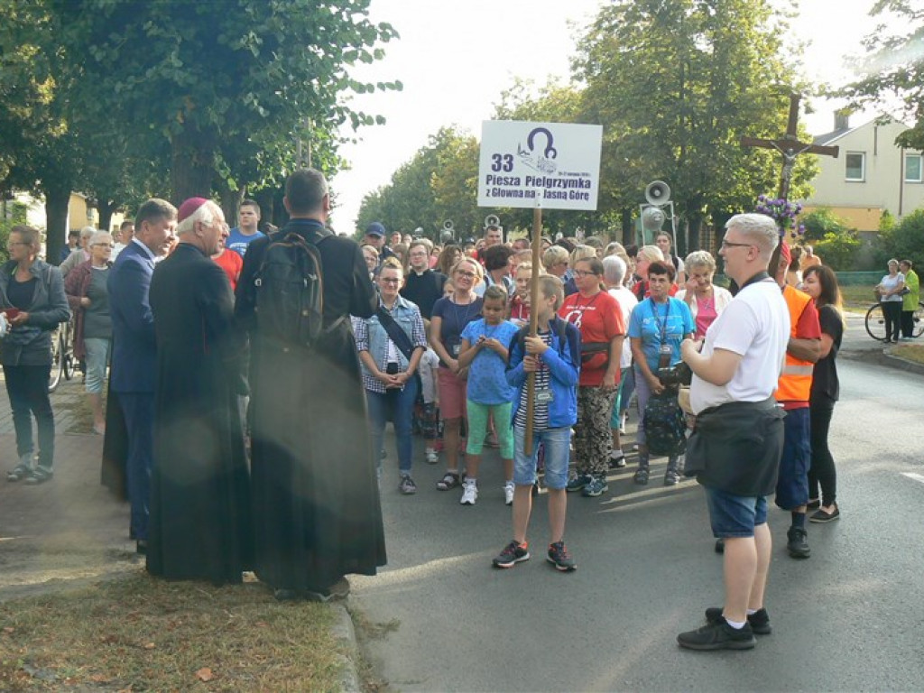 Wyruszyła 33 Piesza Pielgrzymka z Głowna na Jasną Górę