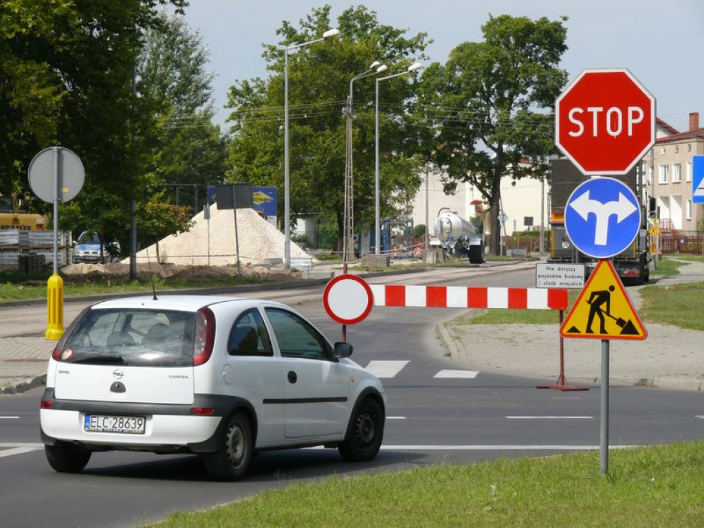 Ulica Topolowa zamknięta