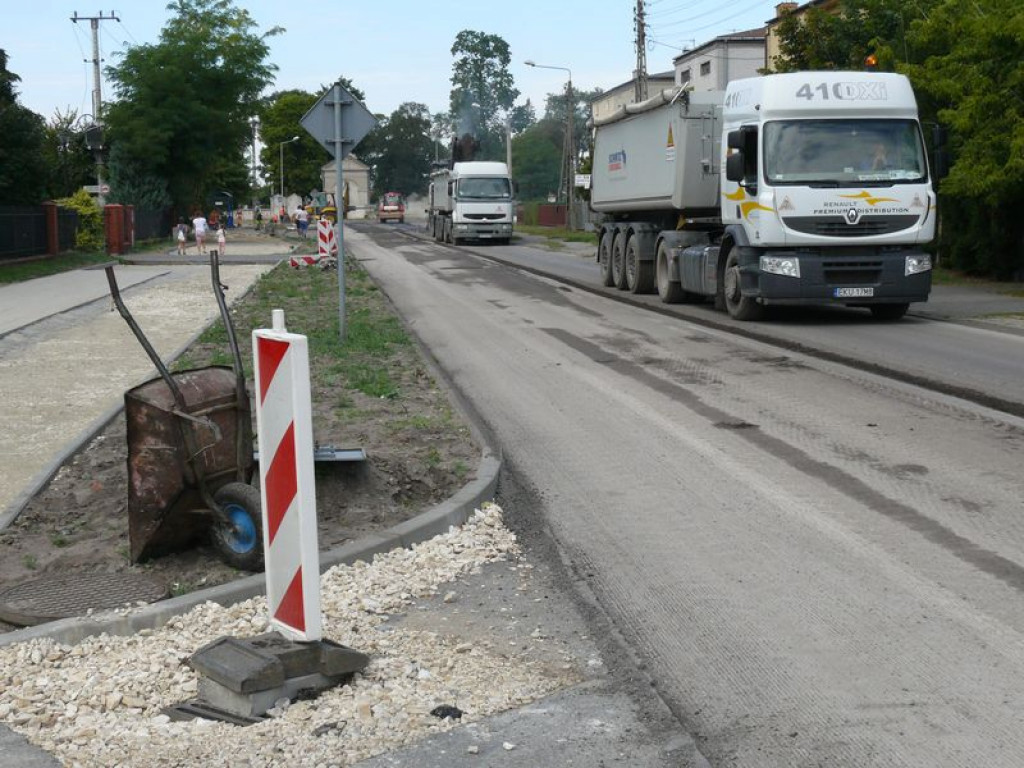 Ulica Topolowa zamknięta