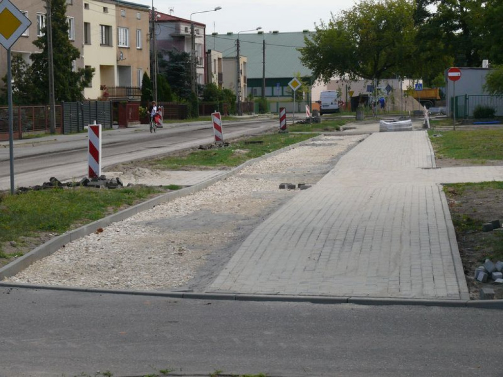 Ulica Topolowa zamknięta