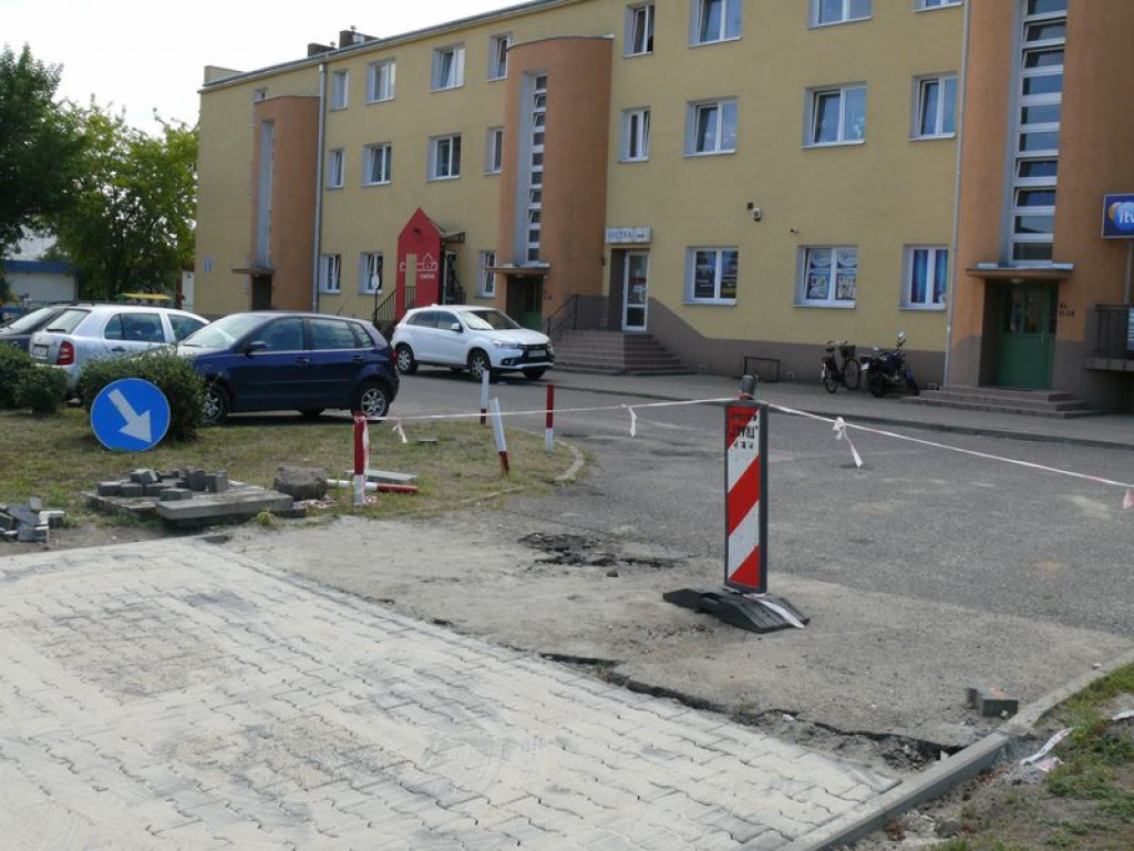 Ulica Topolowa zamknięta