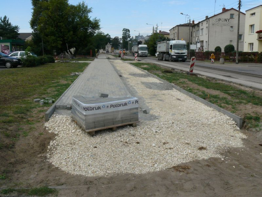 Ulica Topolowa zamknięta