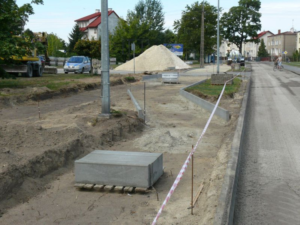Ulica Topolowa zamknięta