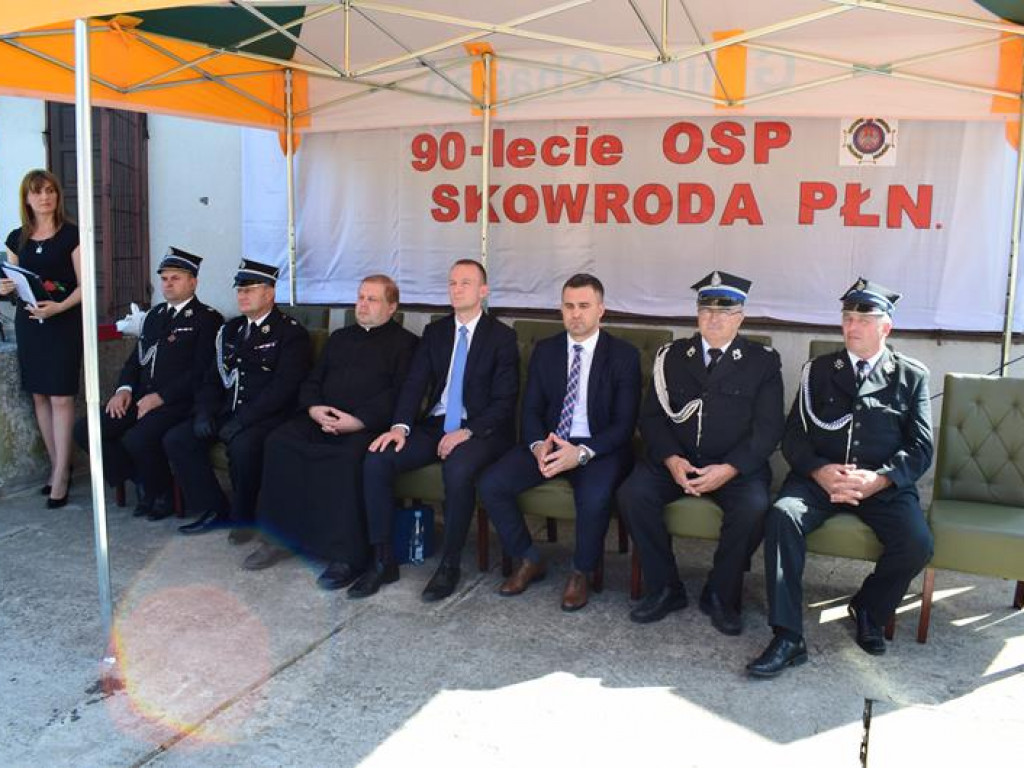 90-lecie OSP w Skowrodzie Północnej