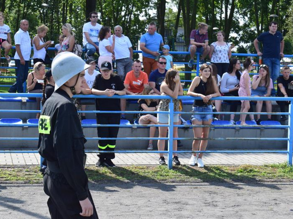 Zawody strażackie gminy Łyszkowice: OSP Wrzeczko wygrywa wśród mężczyzn