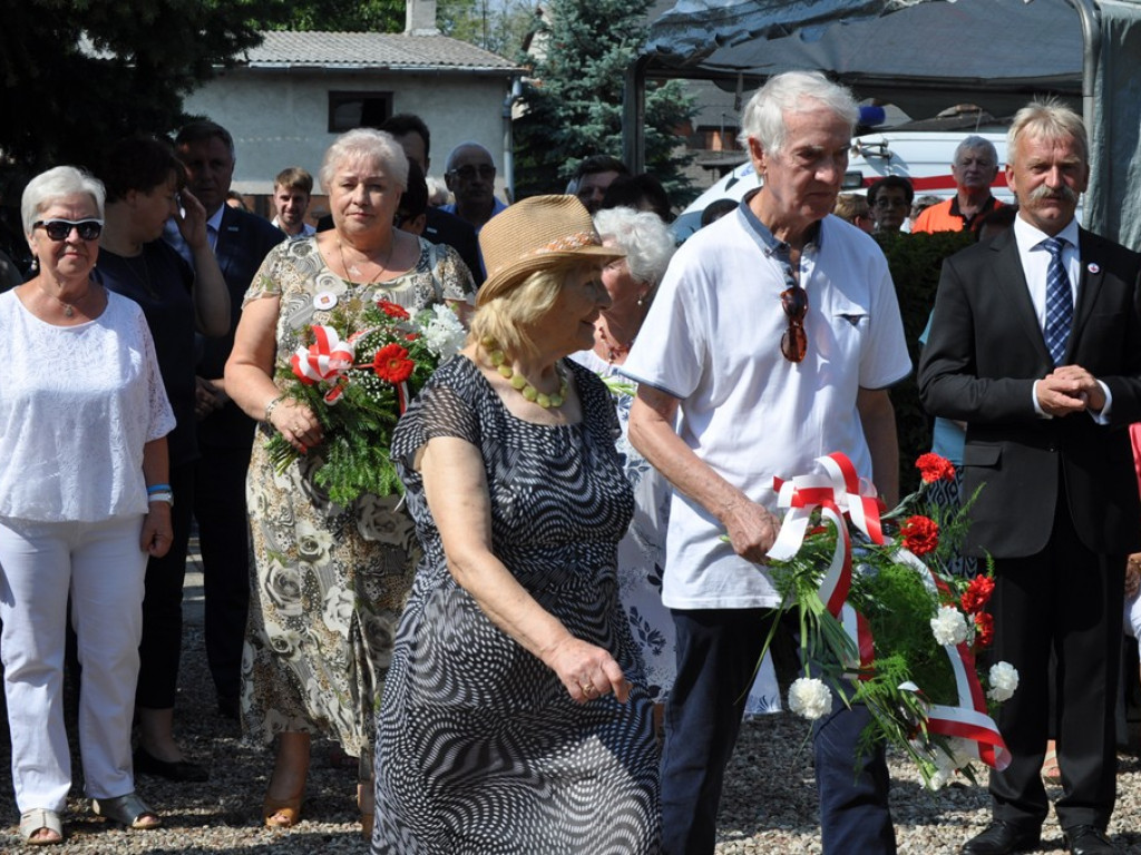Uroczystości patriotyczne na cmentarzu przy ul. Listopadowej [zdjęcia]