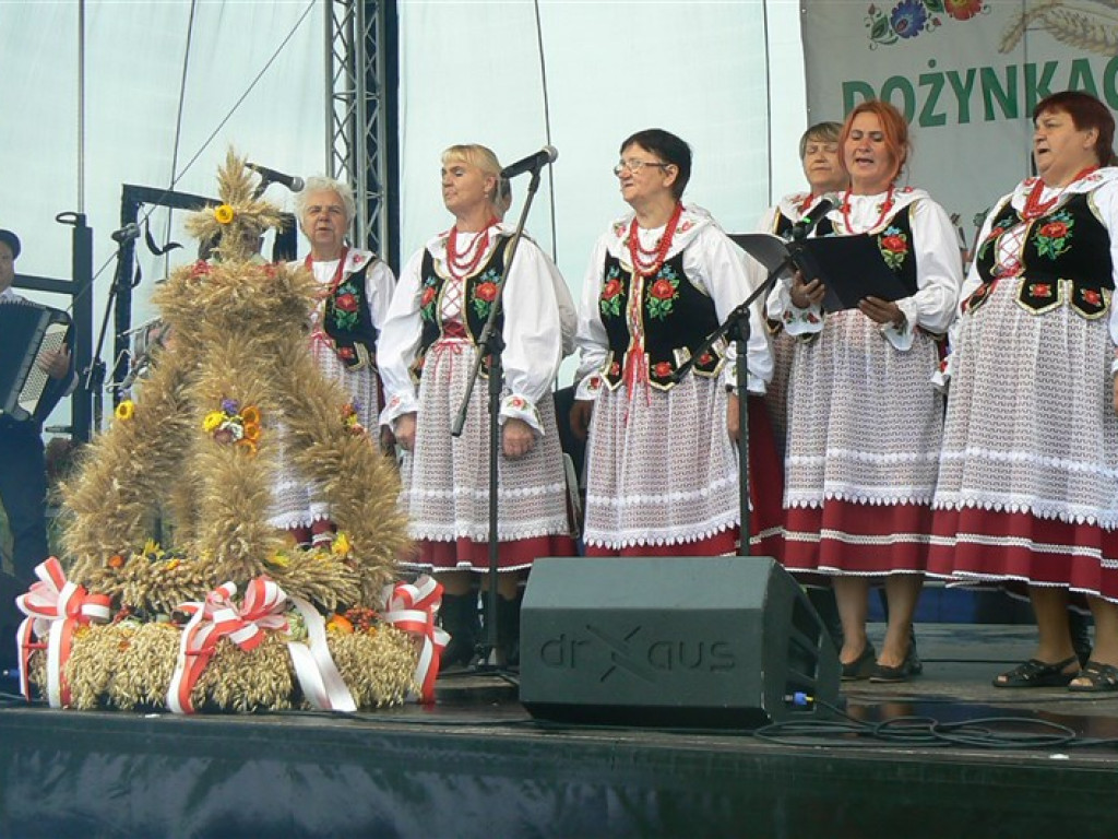 Gmina Stryków bawi się na dożynkach w Gozdowie