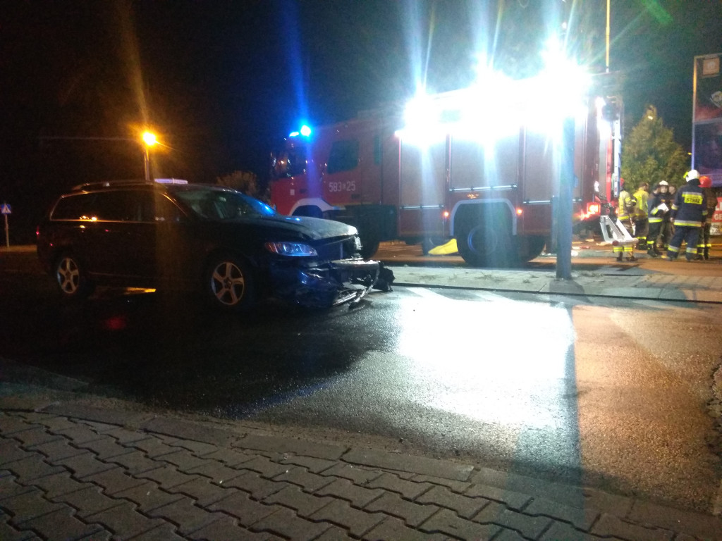 Głowno: Wypadek przy cmentarzu