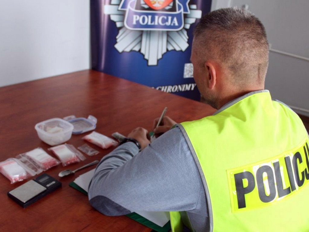 150 gramów amfetaminy i marihuana w gminie Nieborów