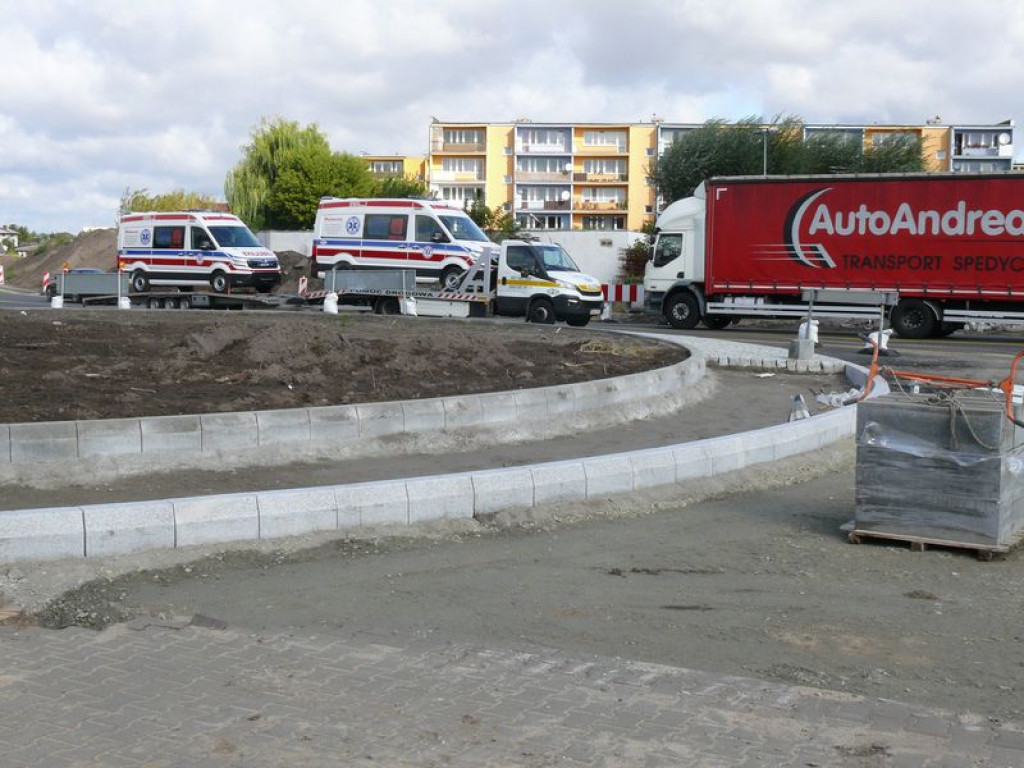 Rondo powoli wyłania się z placu budowy