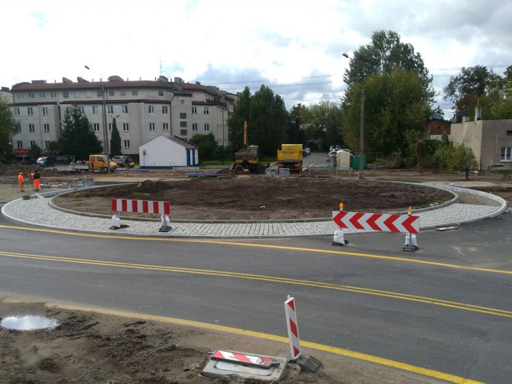 Rondo powoli wyłania się z placu budowy