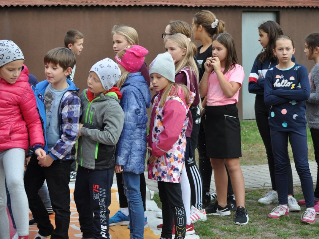 Pogoda nie wystraszyła dzieci z Trójki